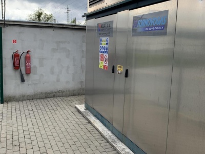 2021 - Rekonštrukcia plniacej stanice CNG SAD Zvolen, závod Banská Bystrica