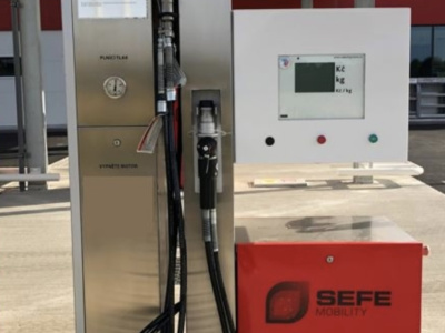 2023 - Inštalácia technológie CNG pre novovybudovanú ČS Tomegas
