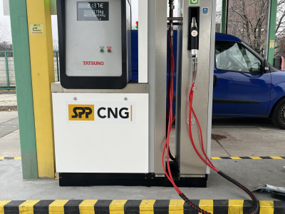 2023 - Výmena výdajných stojanov CNG na plniacich staniciach CNG Bratislava, CNG Banská Bystrica a CNG Michalovce