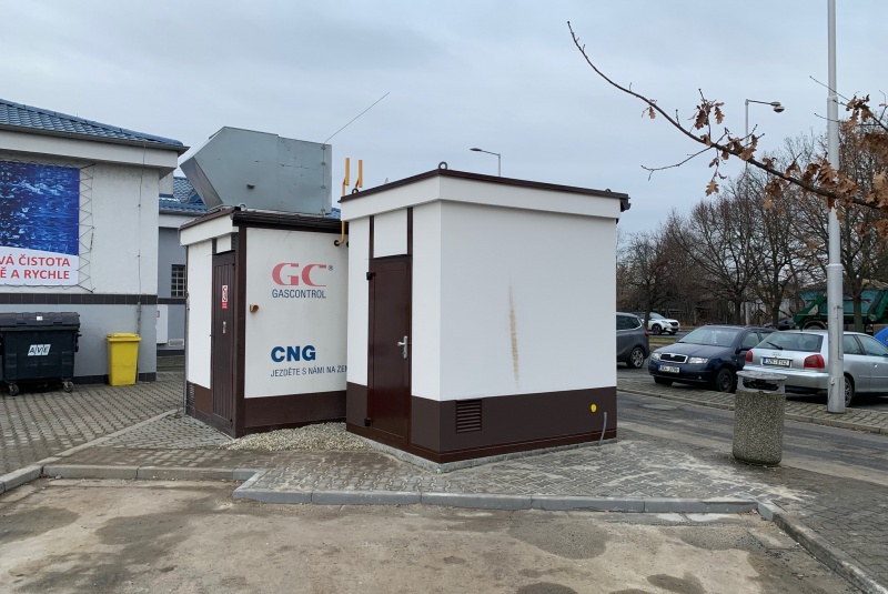 Referencie / 2021 - Doplnenie externých CNG zásobníkov CNG Olomouc - foto