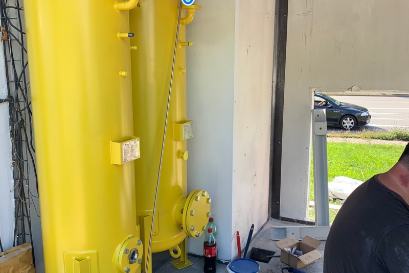 Referencie / 2021 - Rekonštrukcia plniacej stanice CNG Ostrava - foto Referencie / 2021 - Rekonštrukcia plniacej stanice CNG Ostrava - foto