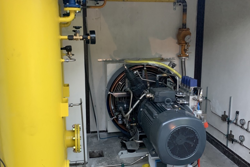 Referencie / 2021 - Rekonštrukcia plniacej stanice CNG Ostrava - foto Referencie / 2021 - Rekonštrukcia plniacej stanice CNG Ostrava - foto