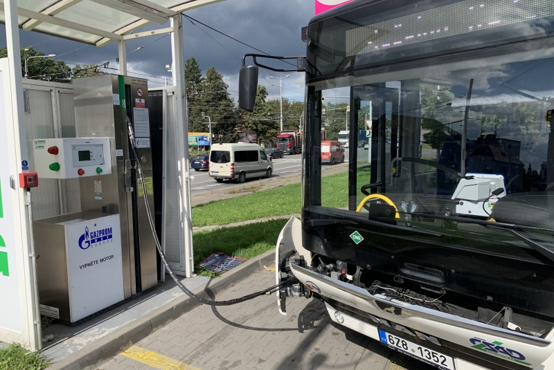 Referencie / 2021 - Rekonštrukcia plniacej stanice CNG Ostrava  - foto