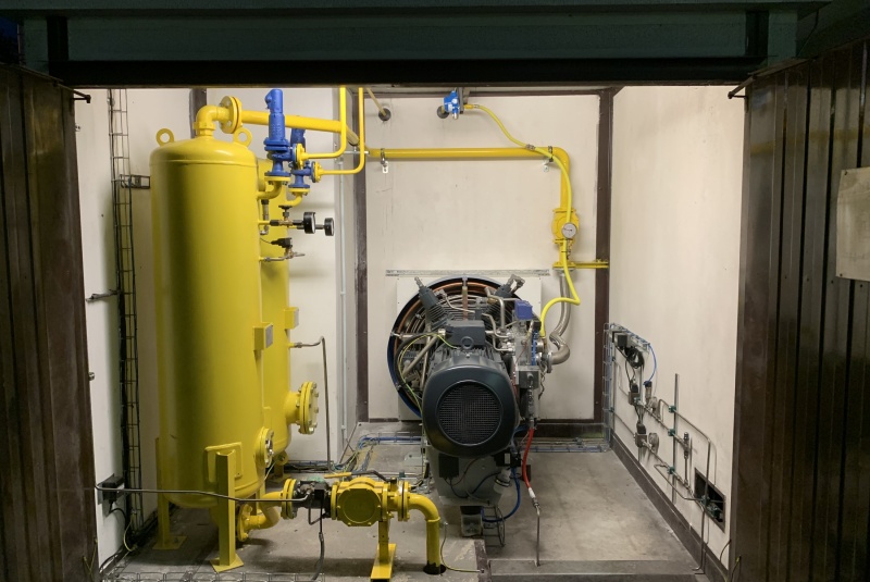 Referencie / 2021 - Rekonštrukcia plniacej stanice CNG Ostrava - foto Referencie / 2021 - Rekonštrukcia plniacej stanice CNG Ostrava - foto